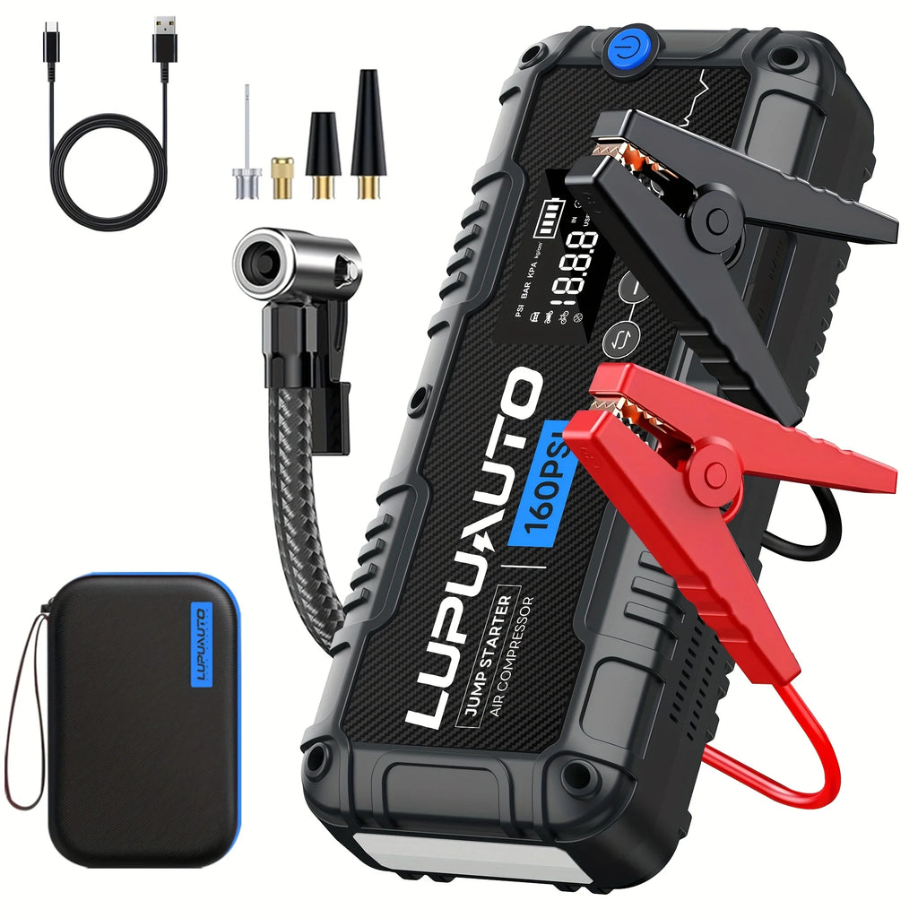 4 In 1 Car Jump Starter/Air Compressor