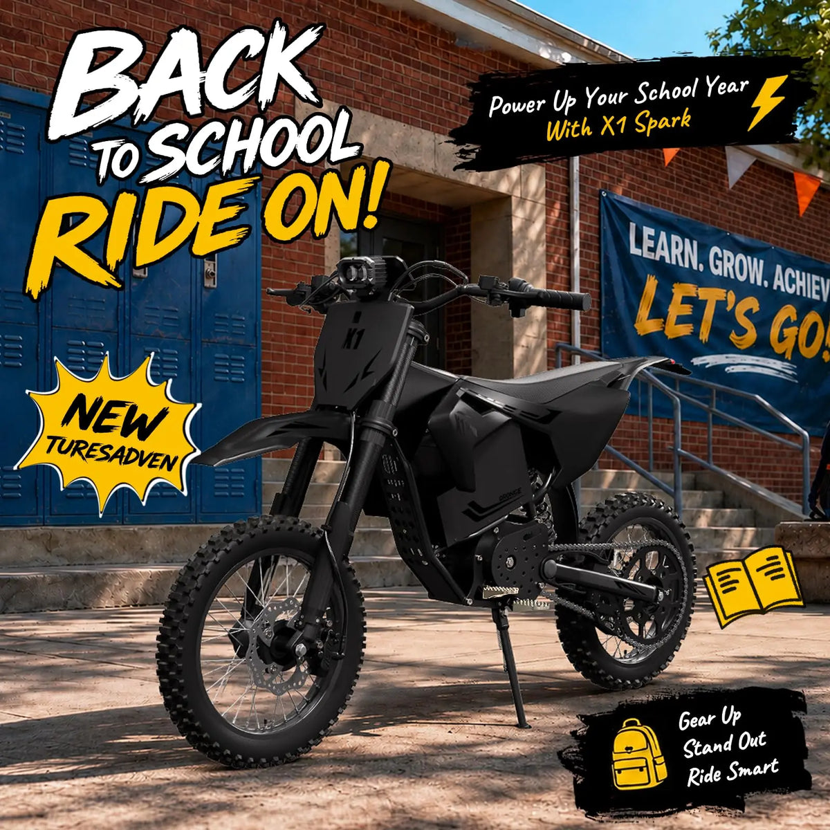 Electric Off-Road Dirt Bike
