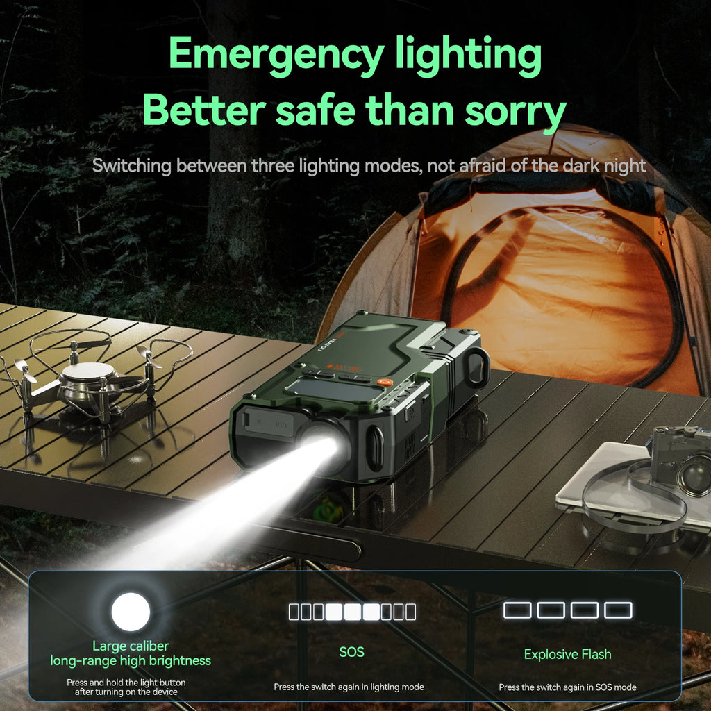 Jump Starter With Air Compressor