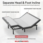 Adjustable Bed Frame with Wireless Remote