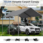 10x20ft Heavy Duty Carport