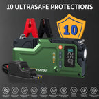 Jump Starter With Air Compressor