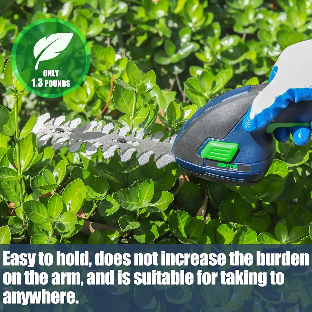 2-in-1 Cordless Grass Shear & Shrub Trimmer