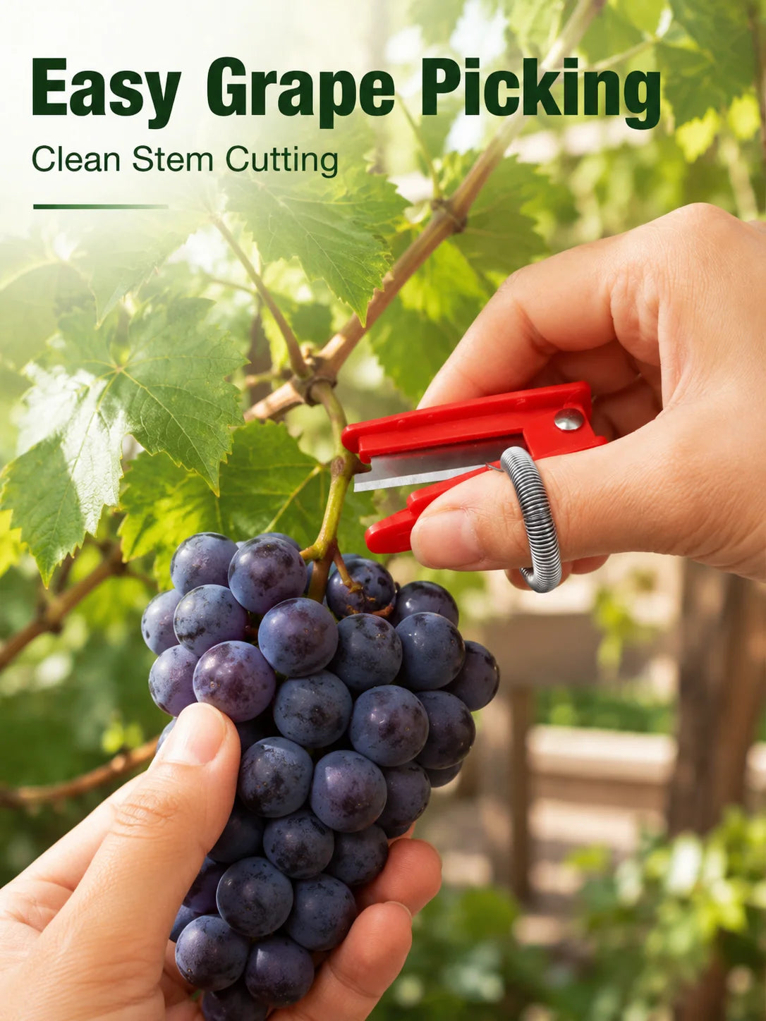Finger Picker Harvest Tool