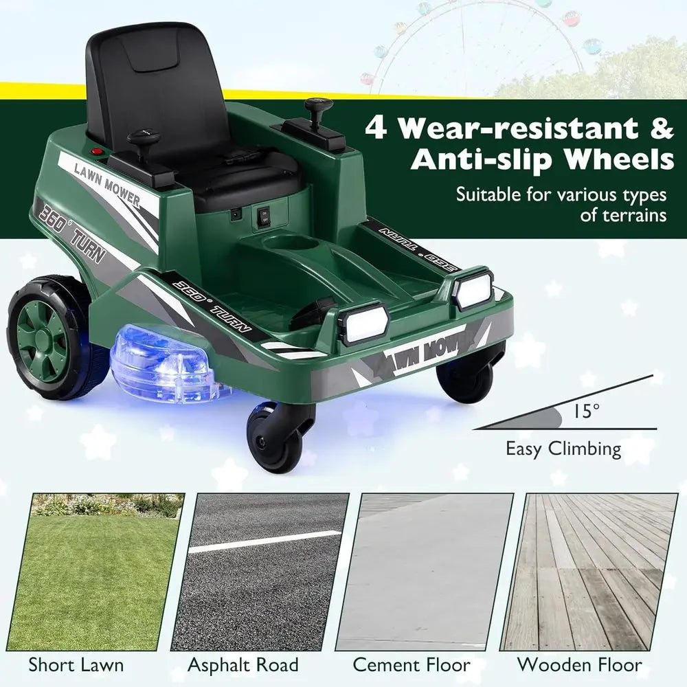Toy Lawn Mower Electric Cordless