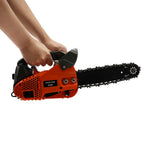 Petrol Chainsaw with 2 Stroke Engine, 25.4 cc 1.22 HP with Blade, Chainsaw, Anti-Vibration System, 56 x 21 cm, Automatic Homing