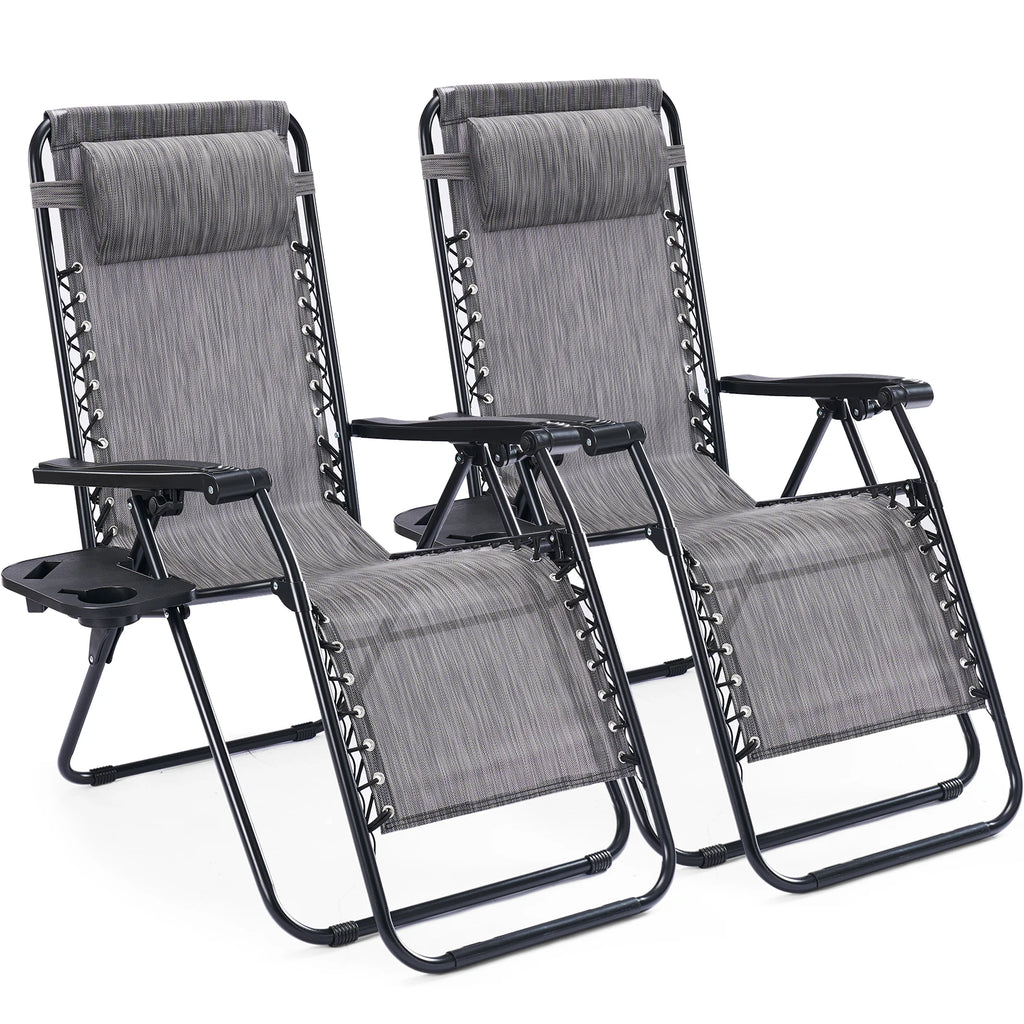 Set Of Two Zero Gravity Recliner Chairs