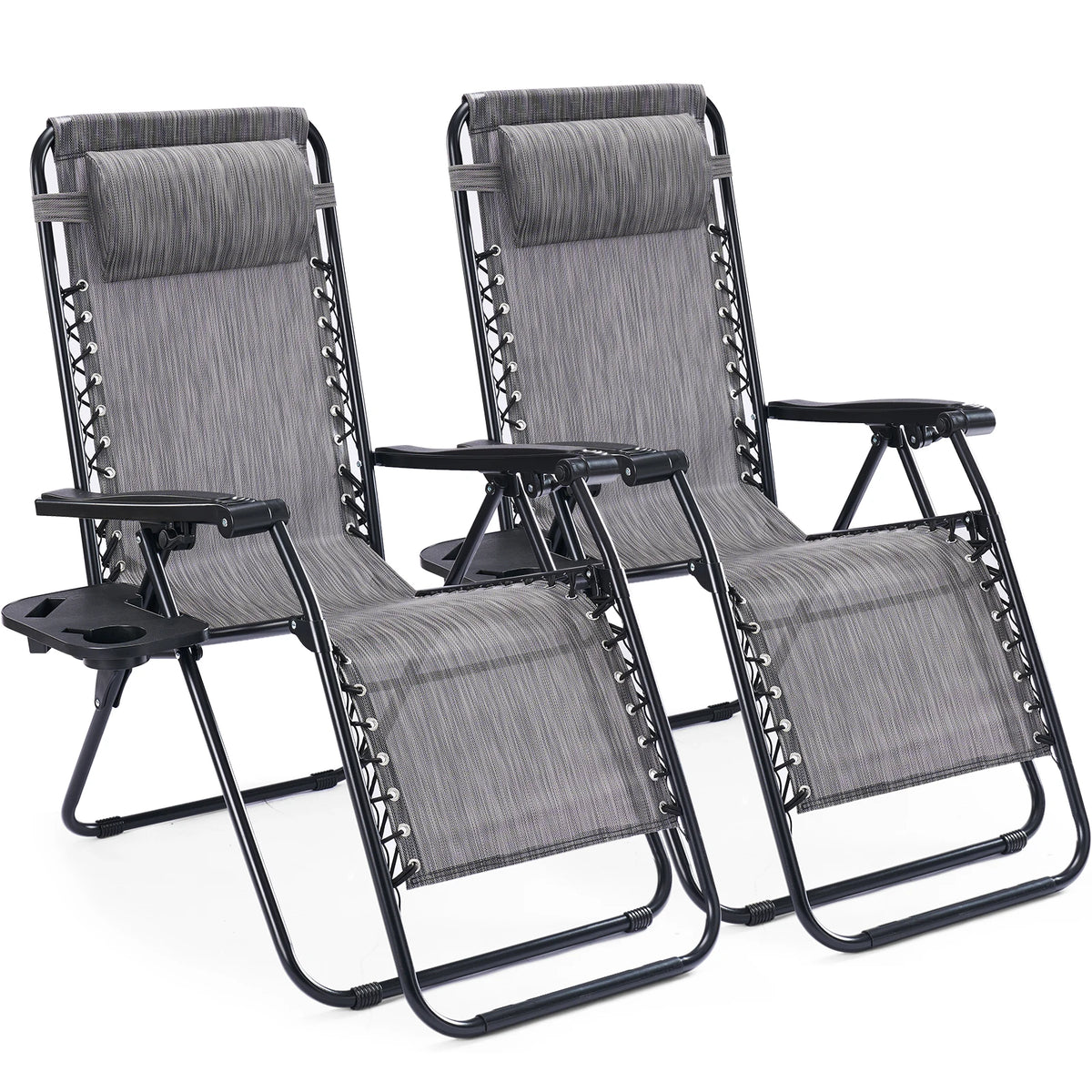 Set Of Two Zero Gravity Recliner Chairs
