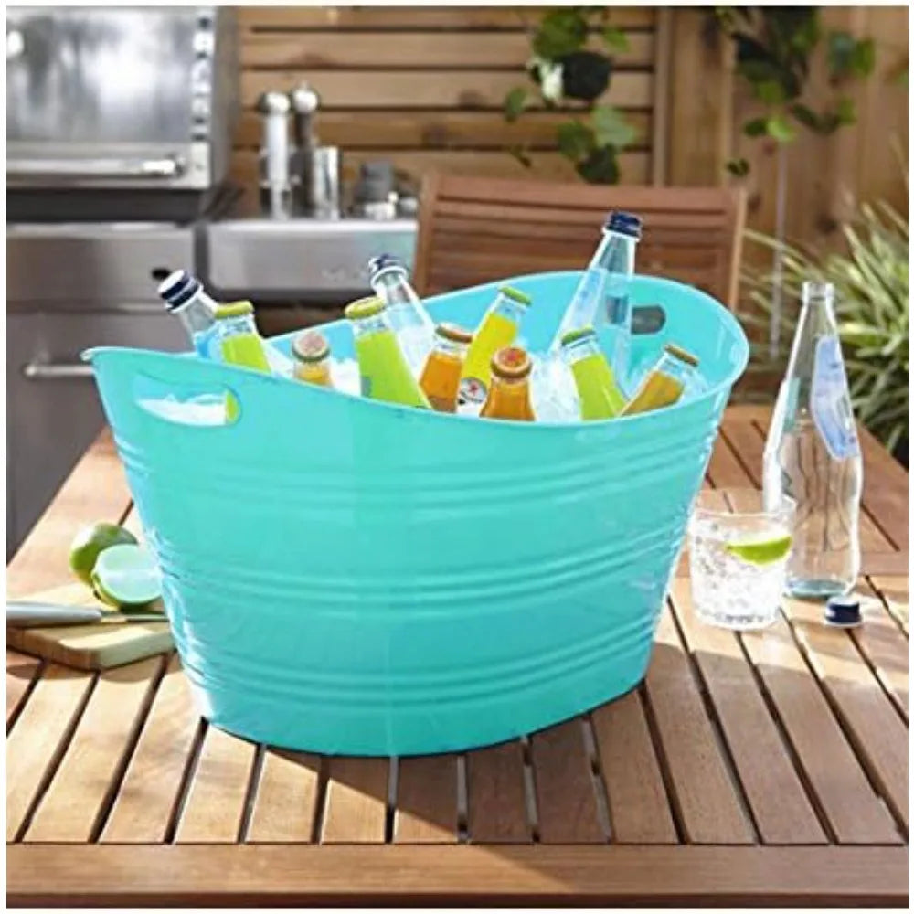 Double Wall Party Tub with Drain Spout