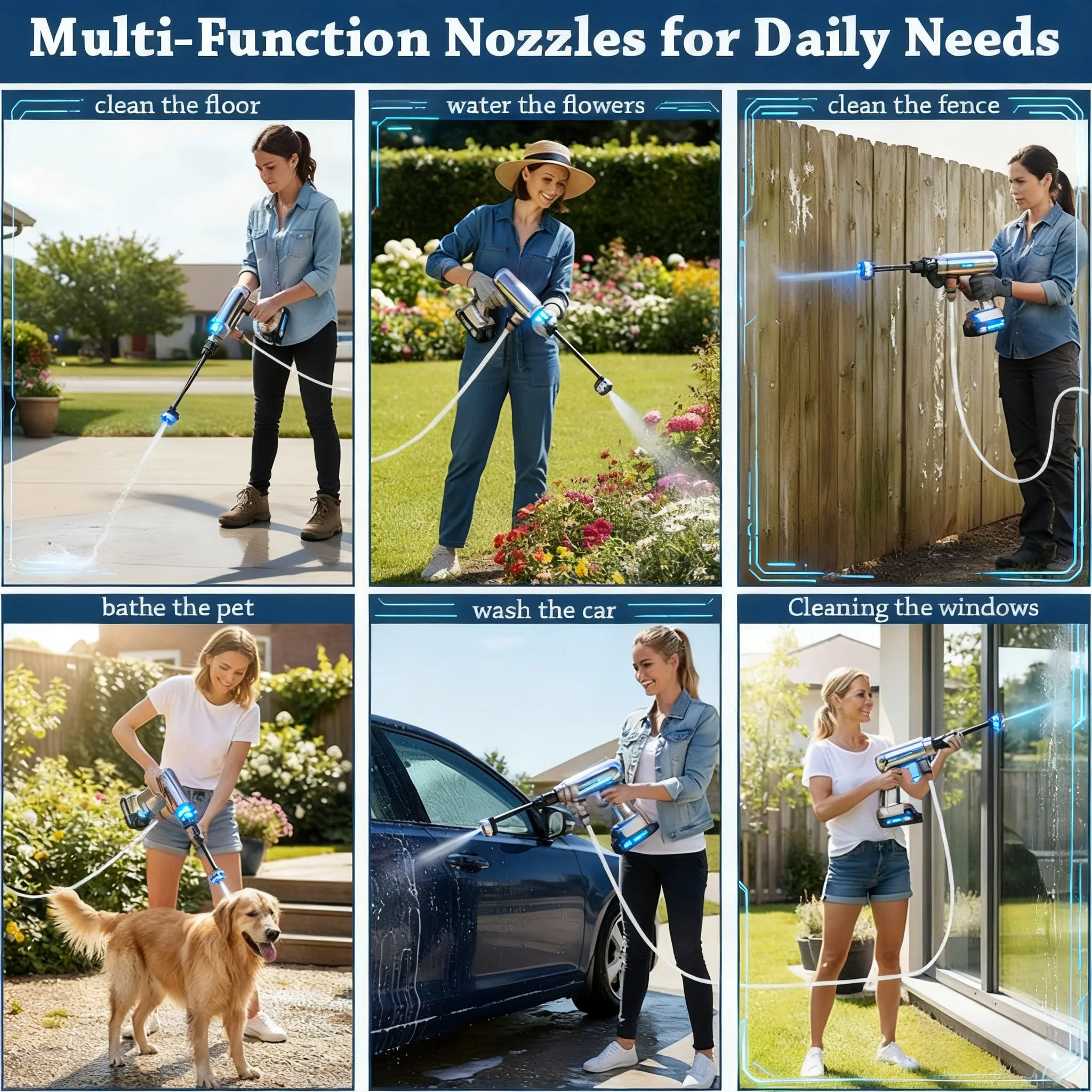 Cordless Power Blaster Plus Pressure Washer