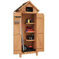70" Wooden Outdoor Storage Shed