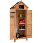 70" Wooden Outdoor Storage Shed