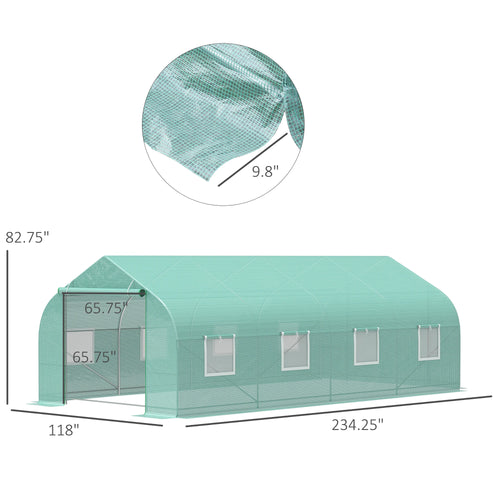 20' X 10' X 7' Large Greenhouse