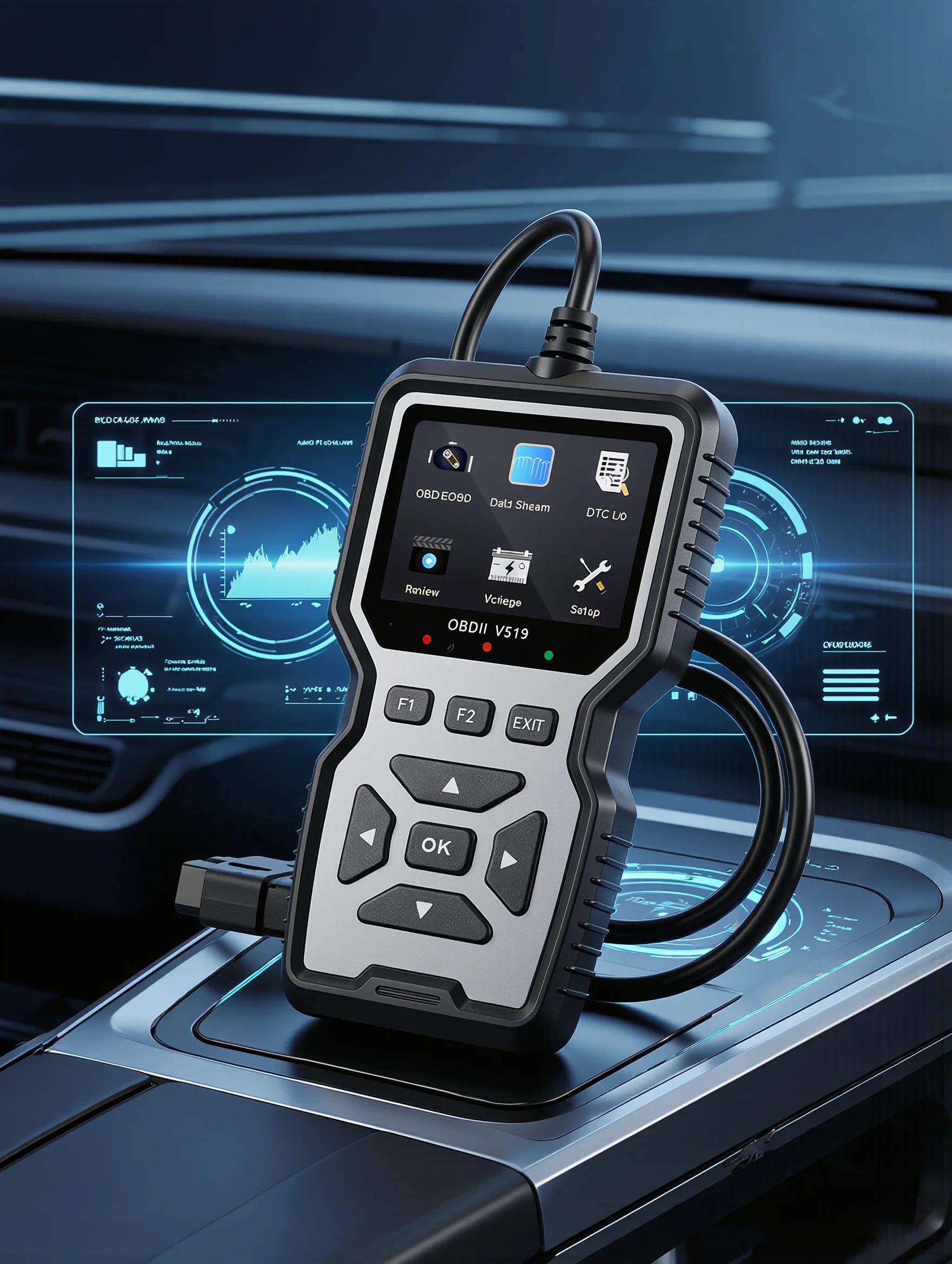 V519 Car Diagnostic Scanner