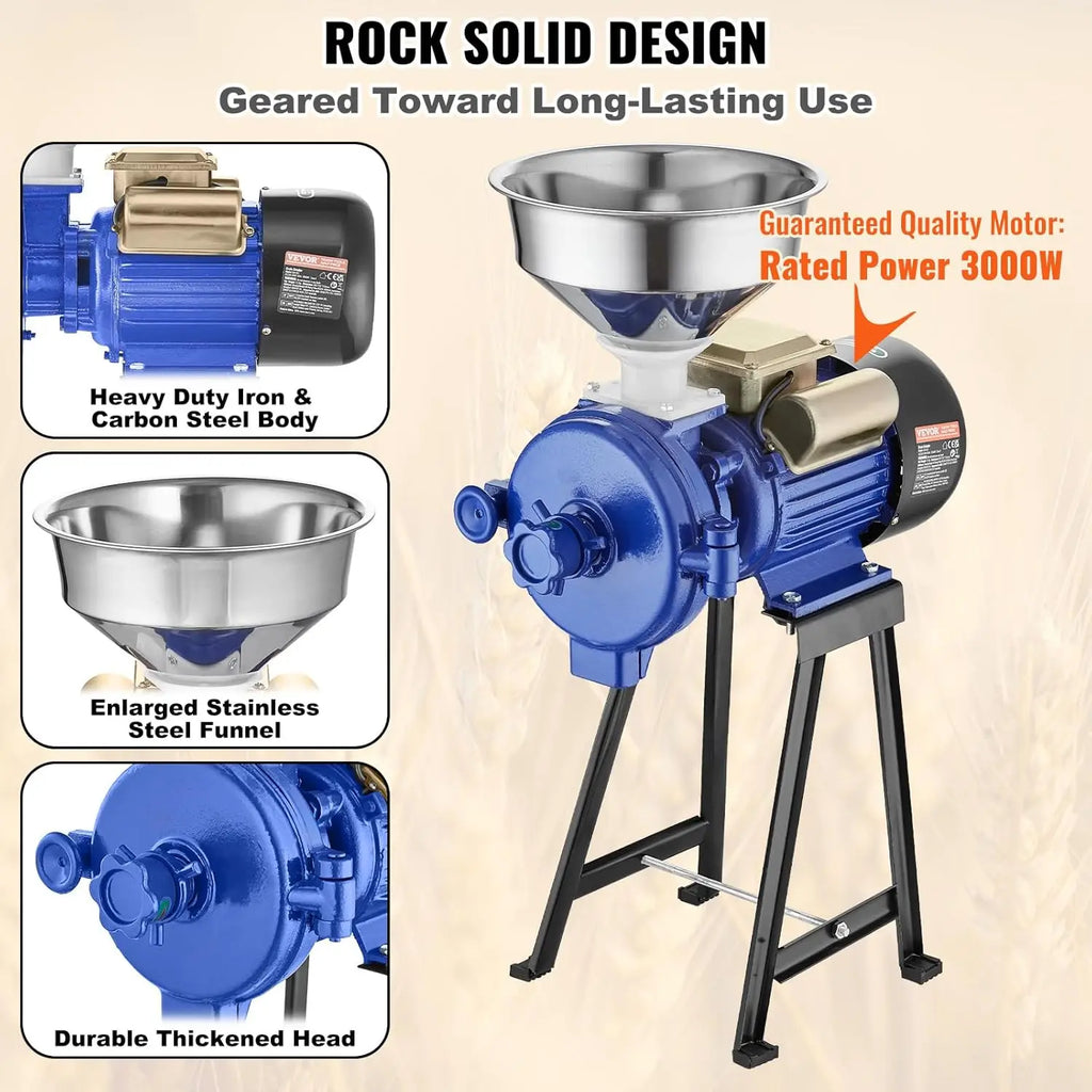 Electric Grain Mill Grinder