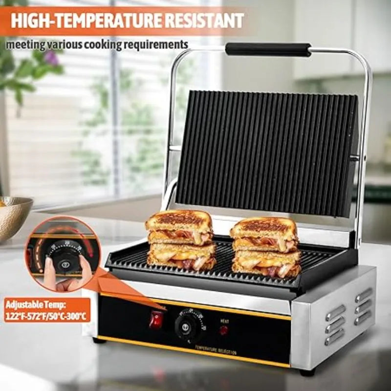 Commercial Panini Press Grill