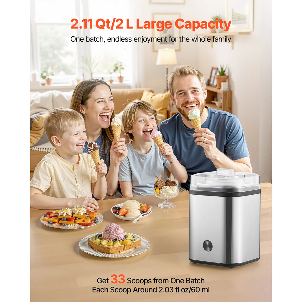 Ice Cream Maker 2.11 Qt.