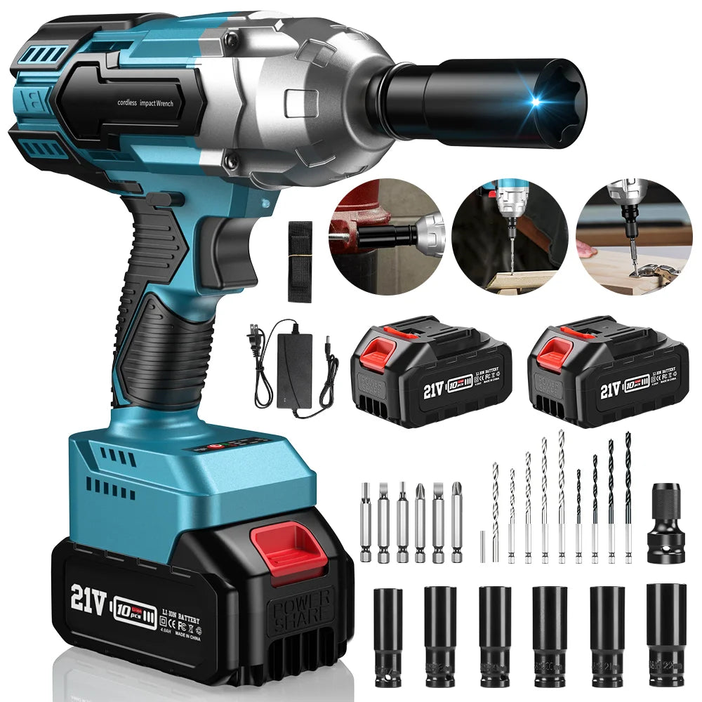 Cordless1/2"  Impact Wrench
