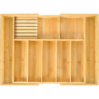Extra Large Bamboo Utensil Holder