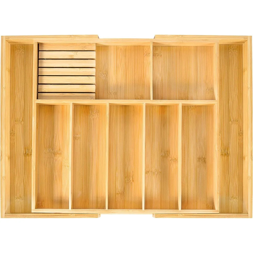 Extra Large Bamboo Utensil Holder