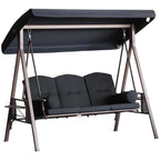 Cushioned Patio Glider Swing