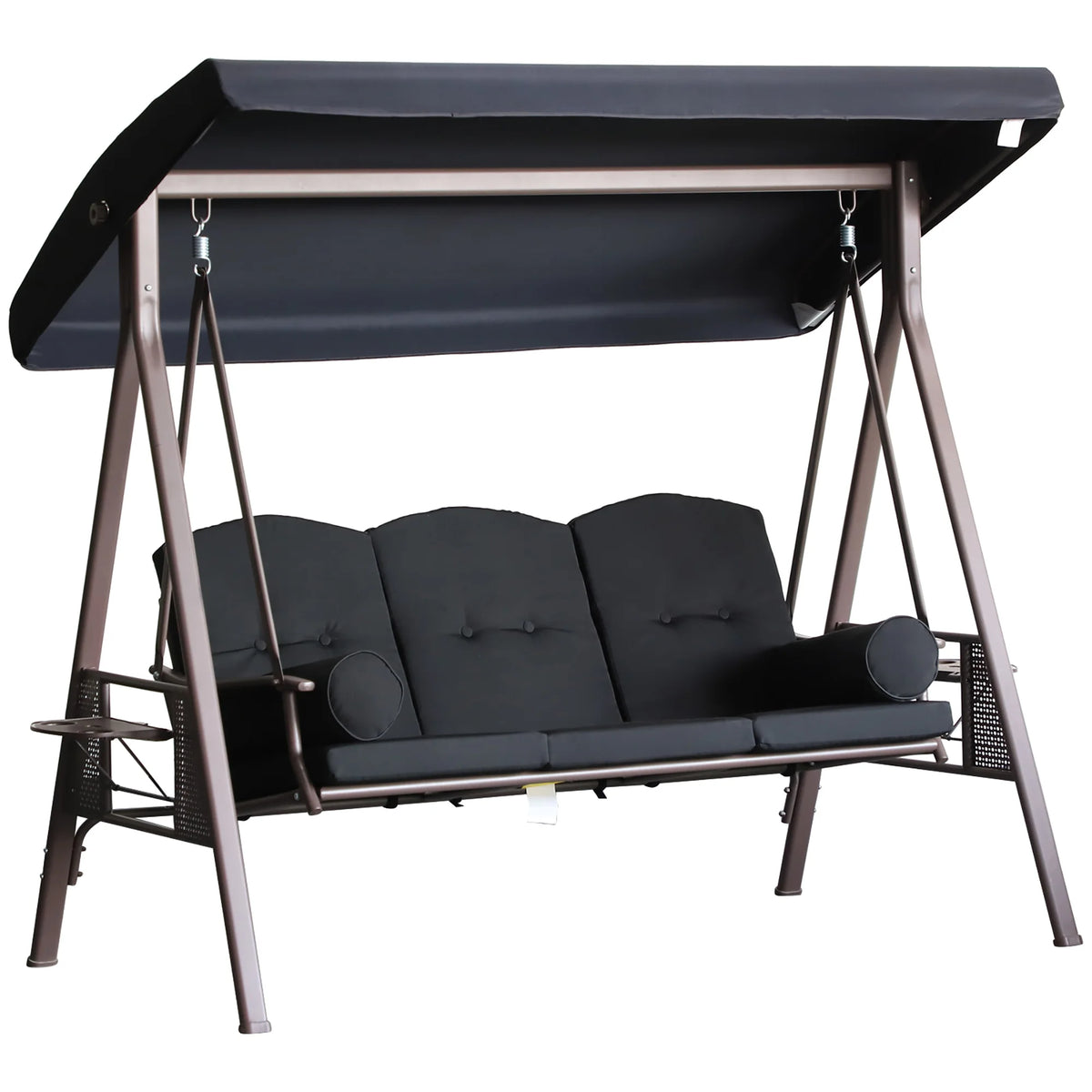 Cushioned Patio Glider Swing