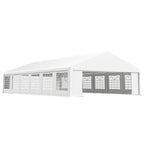 23' x 39' Party Tent and Heavy Duty Carport with Twelve Windows