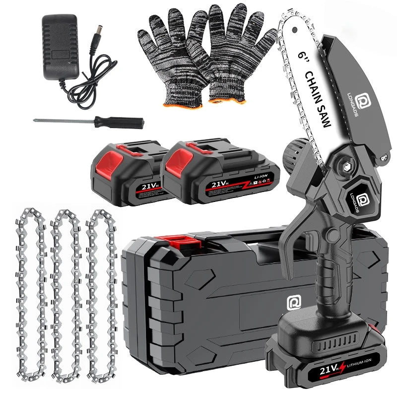 6-Inch Mini Chainsaw