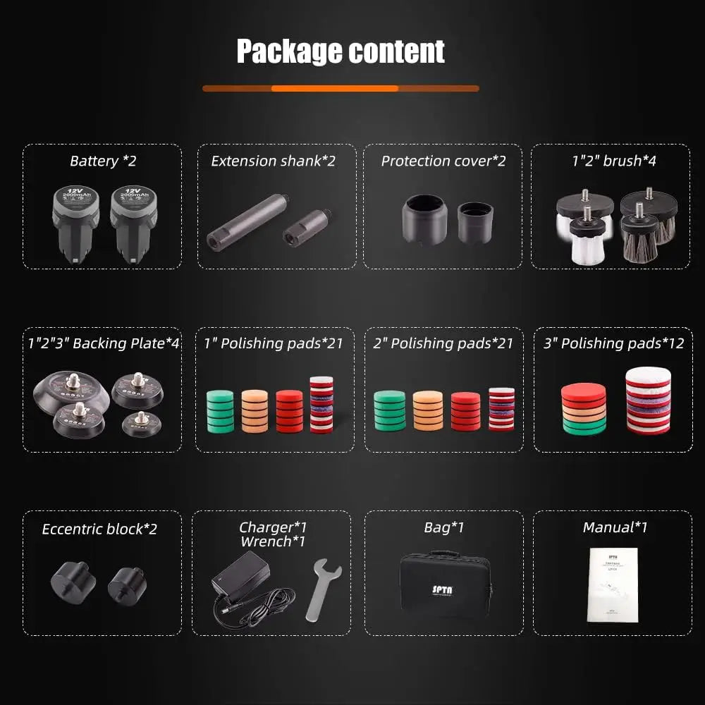 12V Cordless Mini Car Polisher