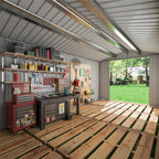 12x18FT  Metal Storage Shed