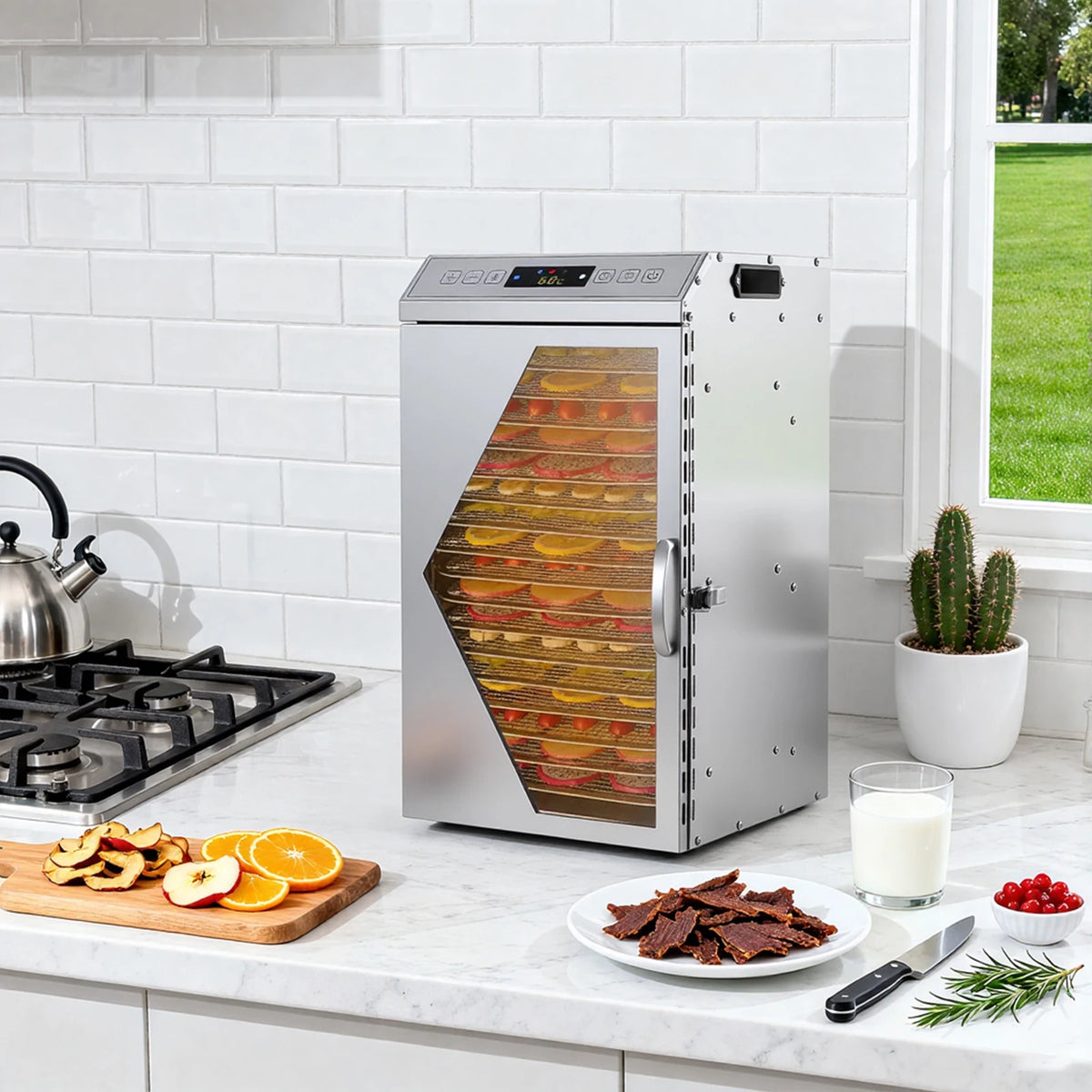 18 Tray Stainless Steel Food Dehydrator