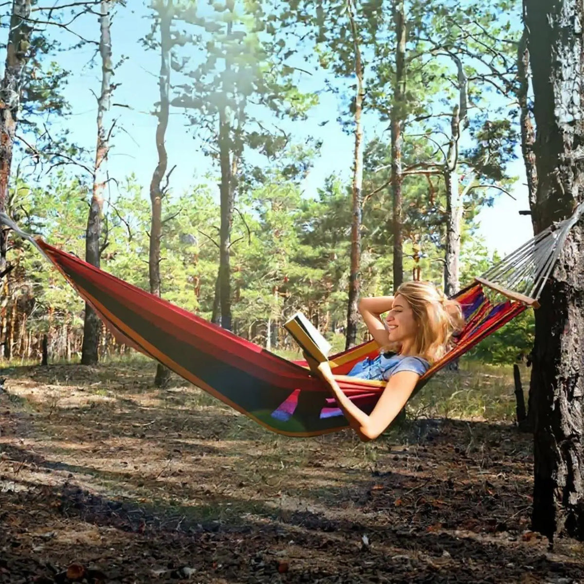 Adjustable Stand Hammock - 600lb Capacity