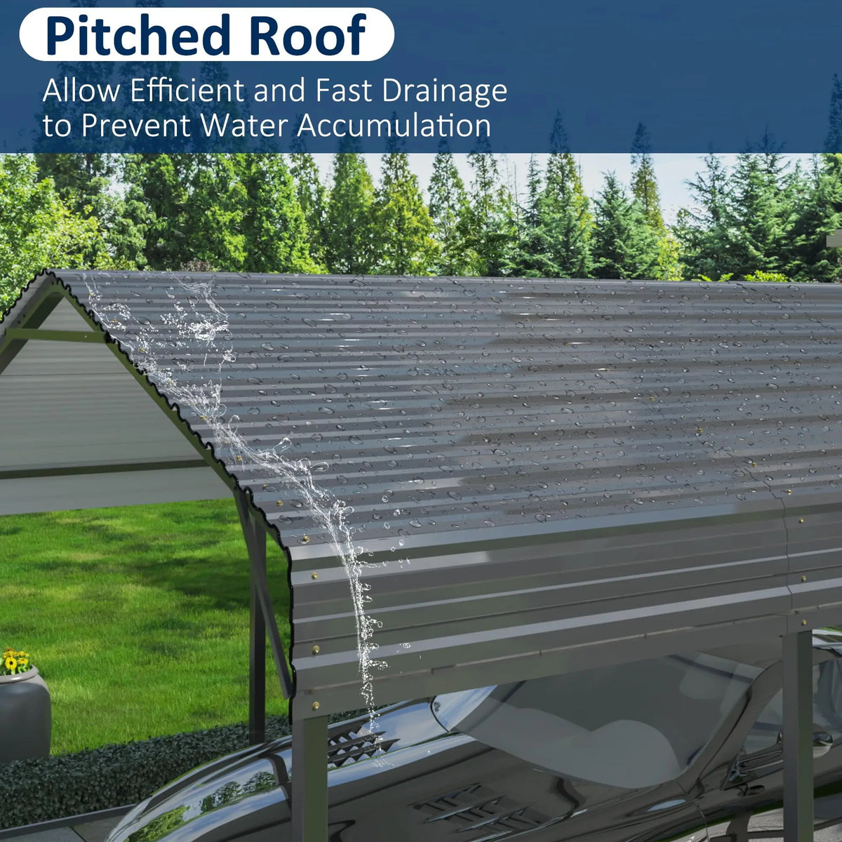 Multi-Size Metal Carport