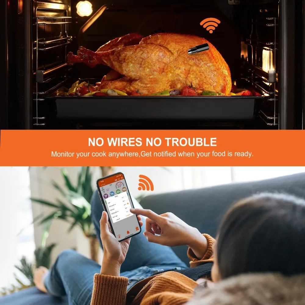Digital Wireless Meat Thermometer