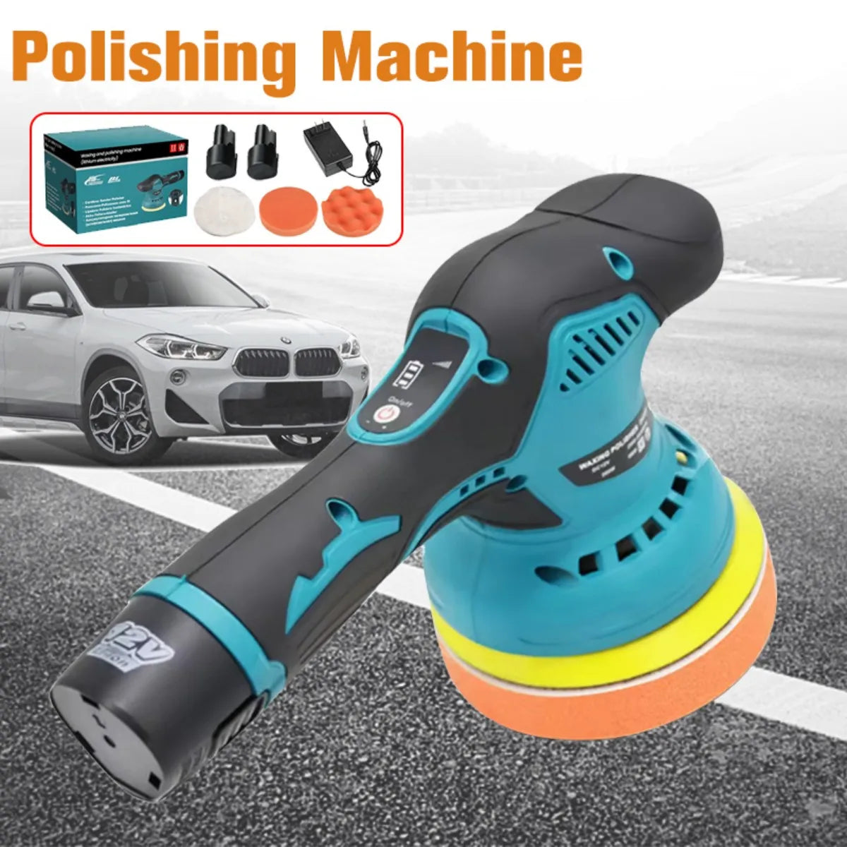 Cordless Orbital Car Buffer