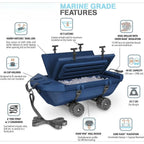Cooler with Wheels – 40 QT