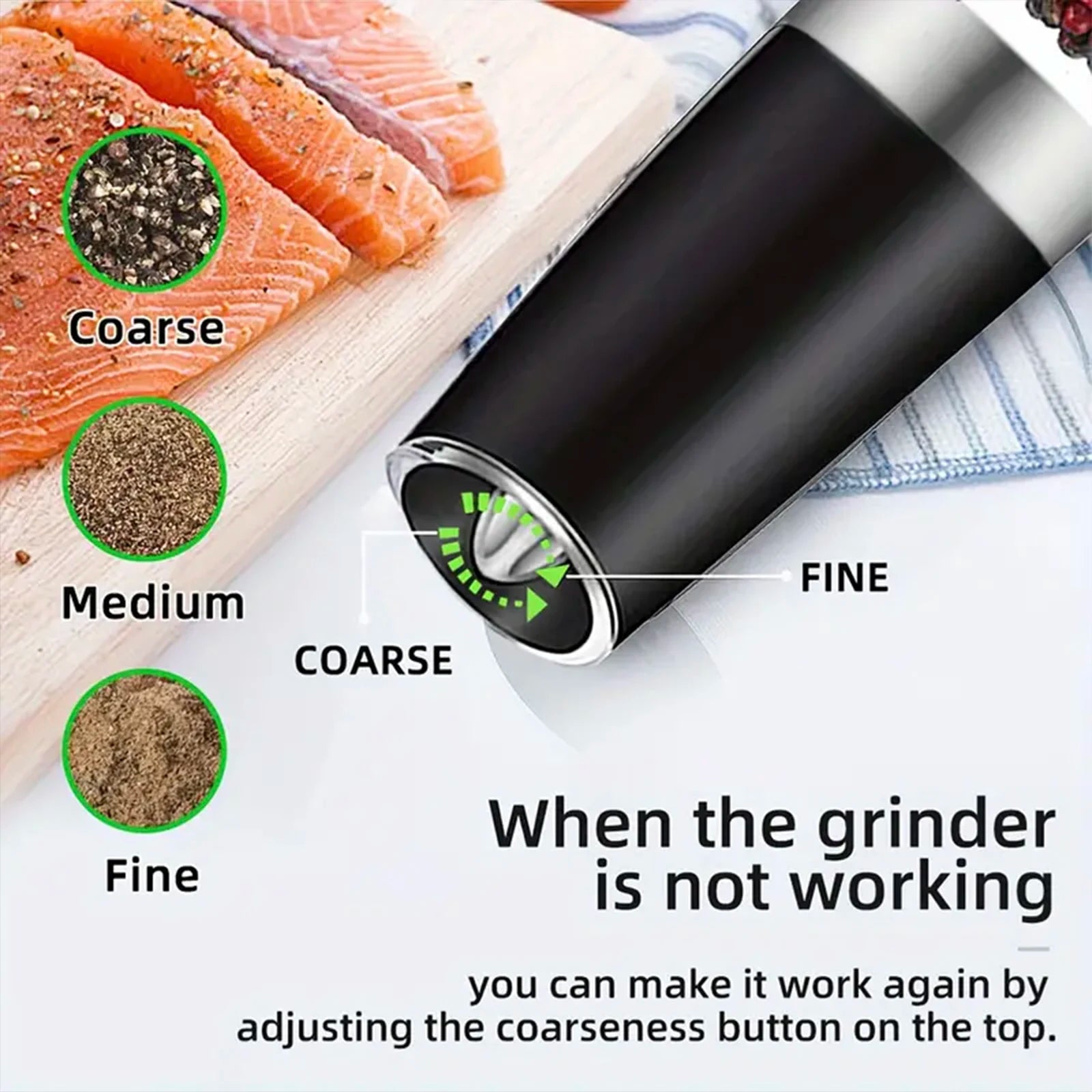 Electric Salt And Pepper Mill
