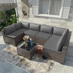 7 Pieces Patio Furniture Set