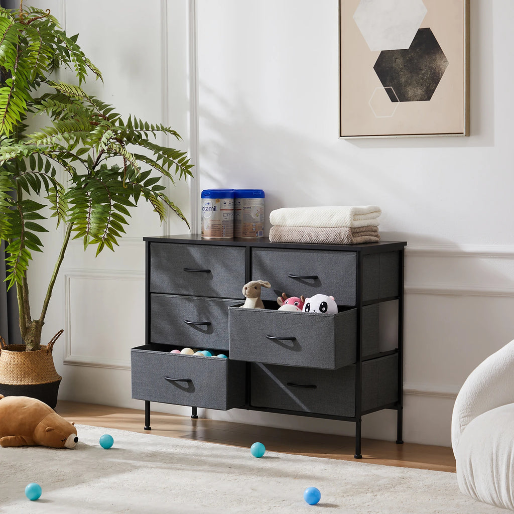 6  Drawer Nightstand