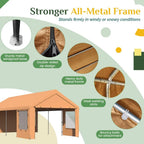 12' x 24' Heavy Duty Carport