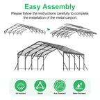 20x20FT Metal Carport