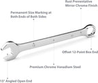 12 pc Metric Combination Wrench Set