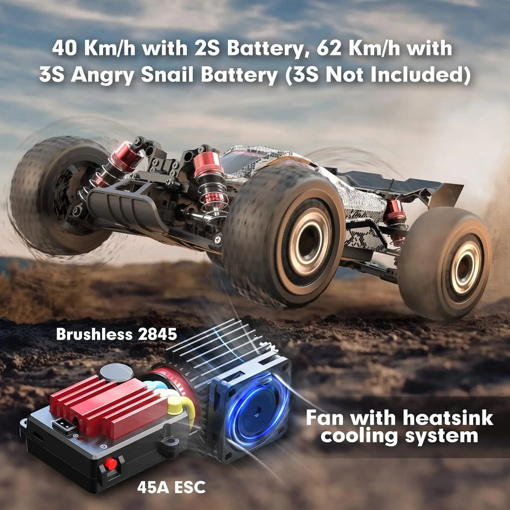 1/16 RTR Fast Brushless RC Buggy