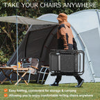 Zero Gravity Set of 2 Portable Recliner