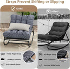 Oversized Patio Rocking Chair