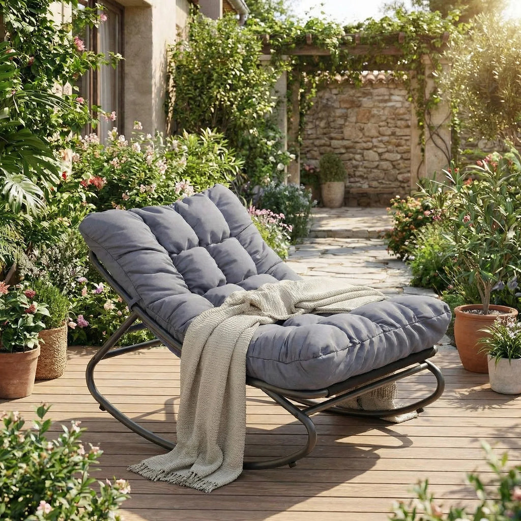 Oversized Patio Rocking Chair