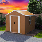 6x4FT Metal Outdoor Storage Shed