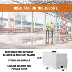 Square Reservoir Water Tank, 50 Gallon