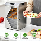 18 Tray Stainless Steel Food Dehydrator