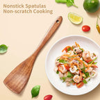 Wood Kitchenware Cooking Set